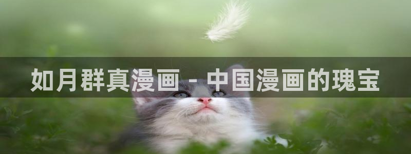 喵趣漫画软件免费下载：如月群真漫画 - 中国漫画的瑰宝