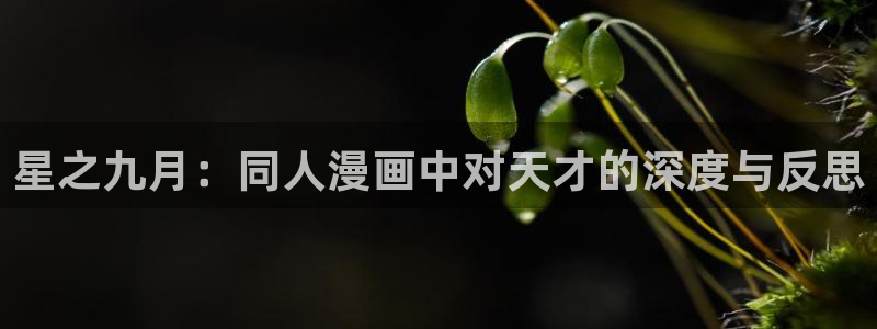 下载喵趣漫画正版：星之九月：同人漫画中对天才的深度与反思